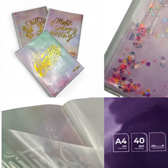 Librairie Bouarroudj - PORTE FICHE 40 POCHE  FANTAISIE SBM 65507